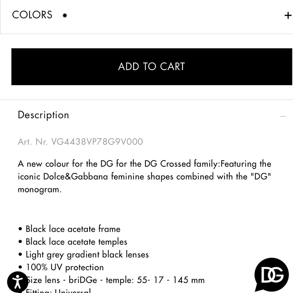 New in Box Dolce & Gabbana Current Season 2024 Oversized Sunglasses (NIB) - Picture 9 of 10